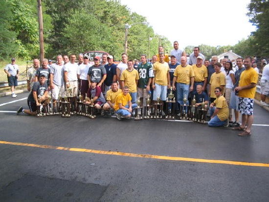 2005 Co-Winners @ Riverhead, Bay Shore &quot;Redskins&quot;(on the left), West Sayville &quot;Flying Dutchmen&quot;(on the right)